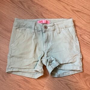 Girl’s Green Cargo Shorts
